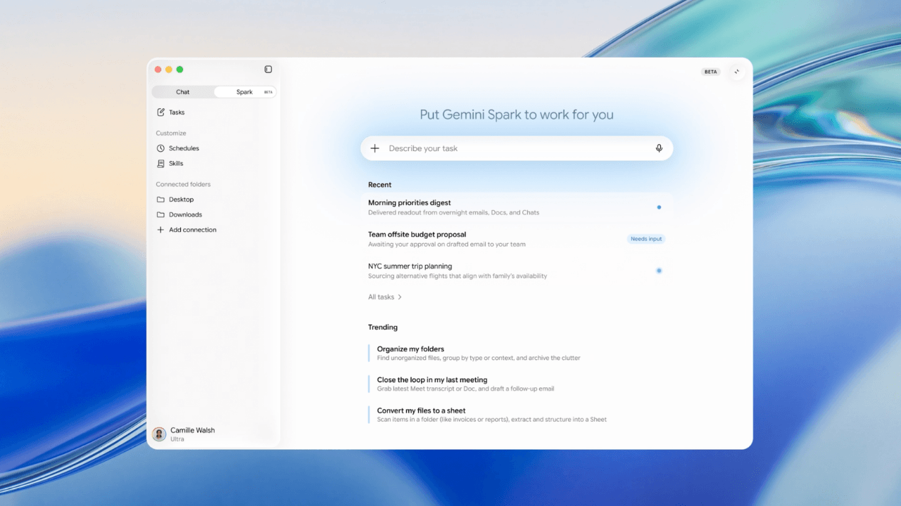 Google lansează Gemini Spark, un agent AI similar cu OpenClaw