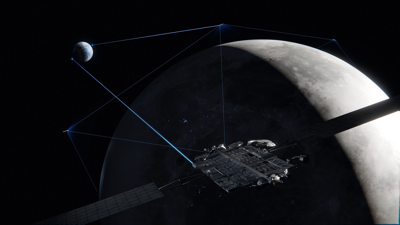 SpaceX va crea o rețea Starlink cu laser pentru Lună