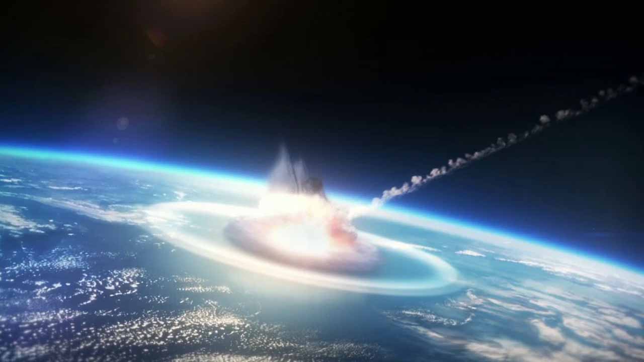 Descoperire sub un crater de impact care explică originile vieții pe Pământ