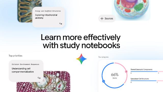 Google Gemini lansează funcția Study Notebooks pentru studenți