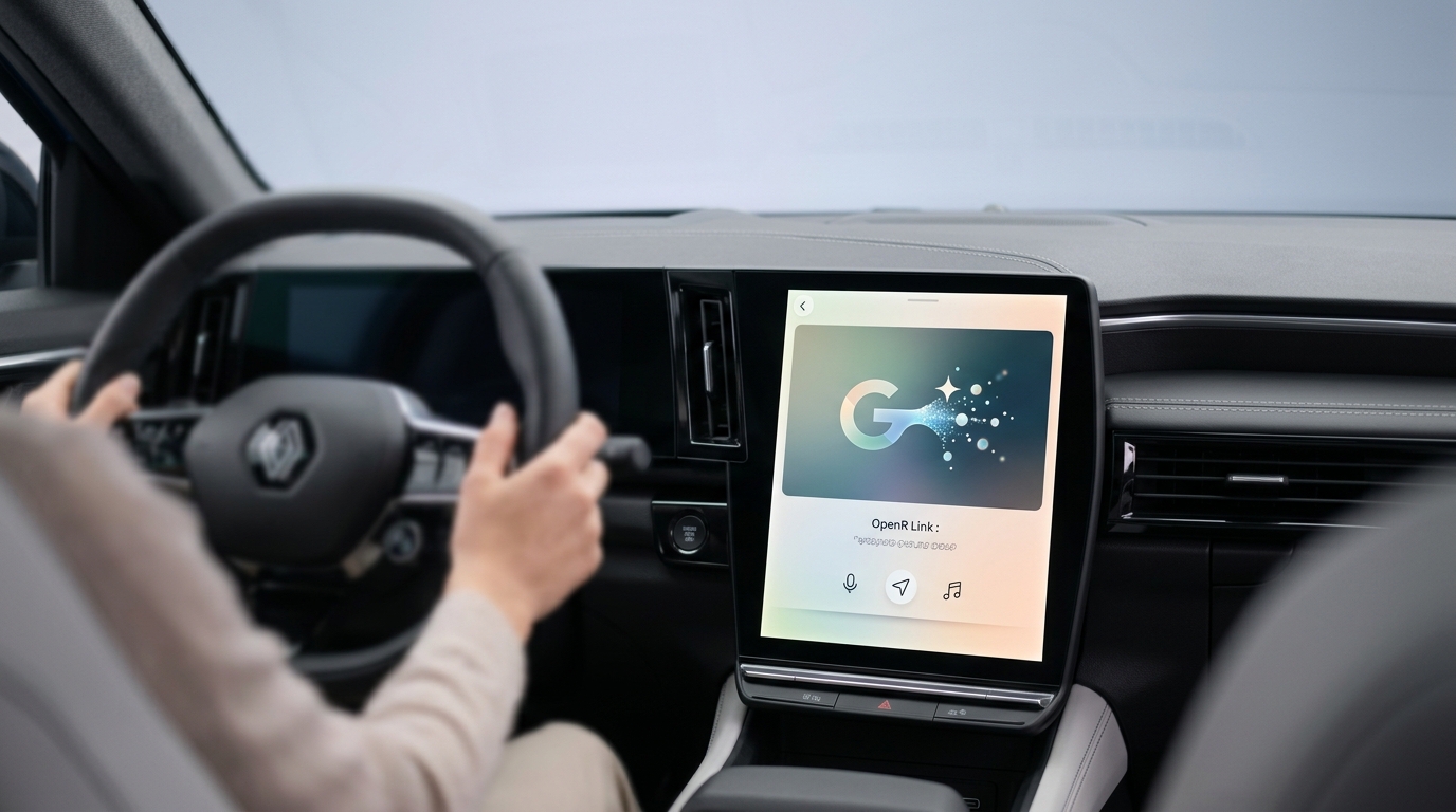 Renault aduce suport pentru Google Gemini în modelele OpenR Link