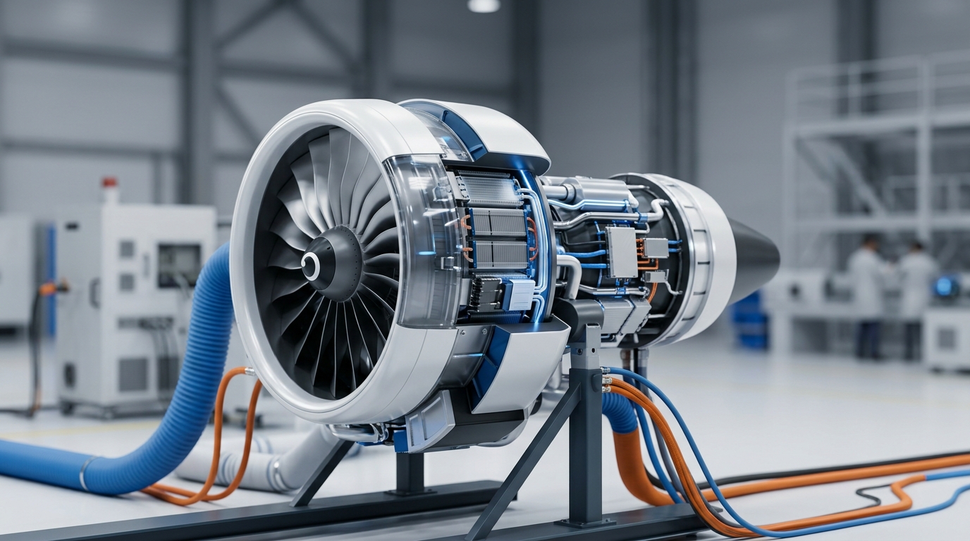 Airbus și MTU dezvoltă primul motor de avion cu celule de combustie pe hidrogen