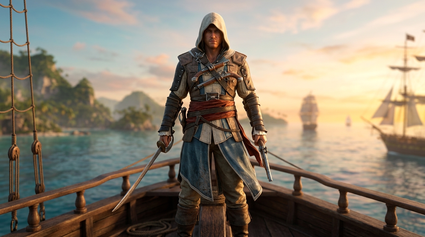 Assassin's Creed Black Flag Resynced a vândut 2 milioane de copii în prima zi