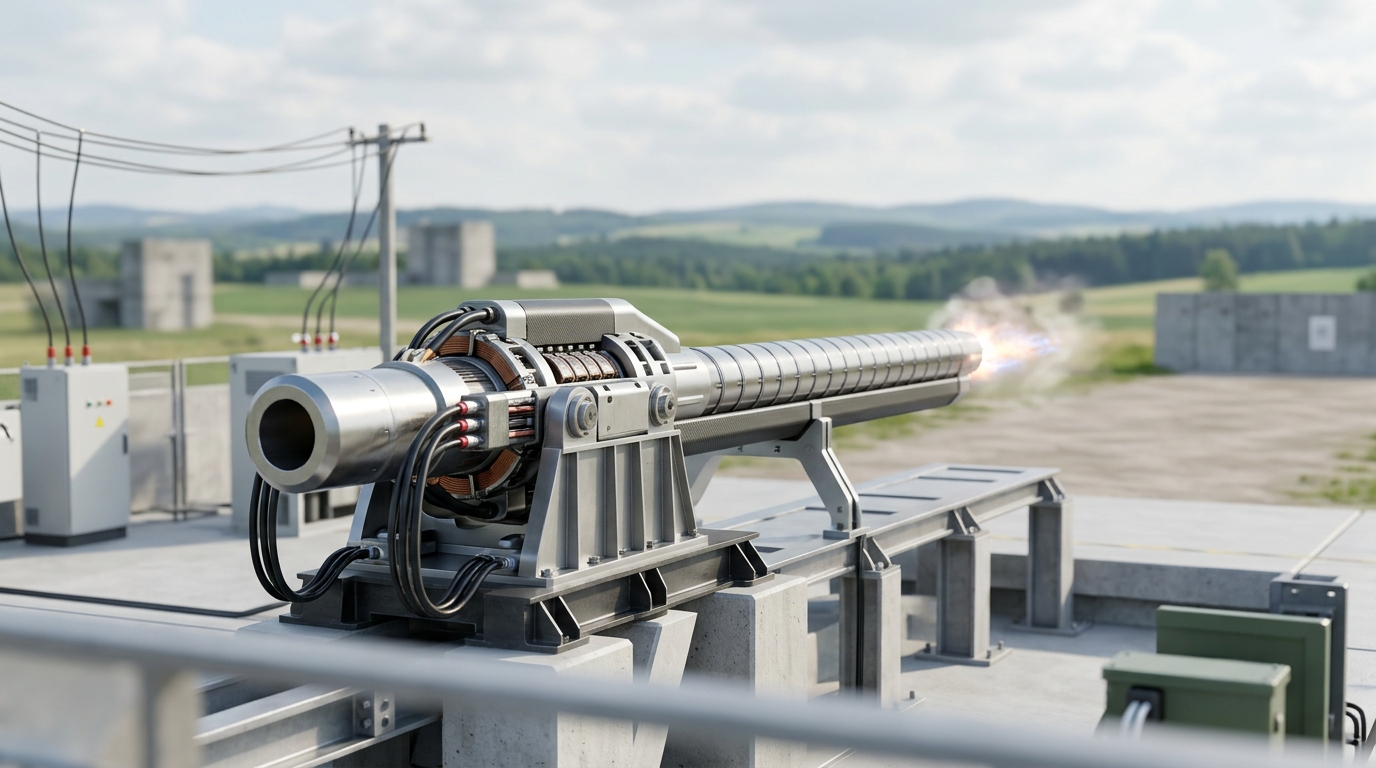 Europa testează cu succes primul tun electromagnetic în aer liber