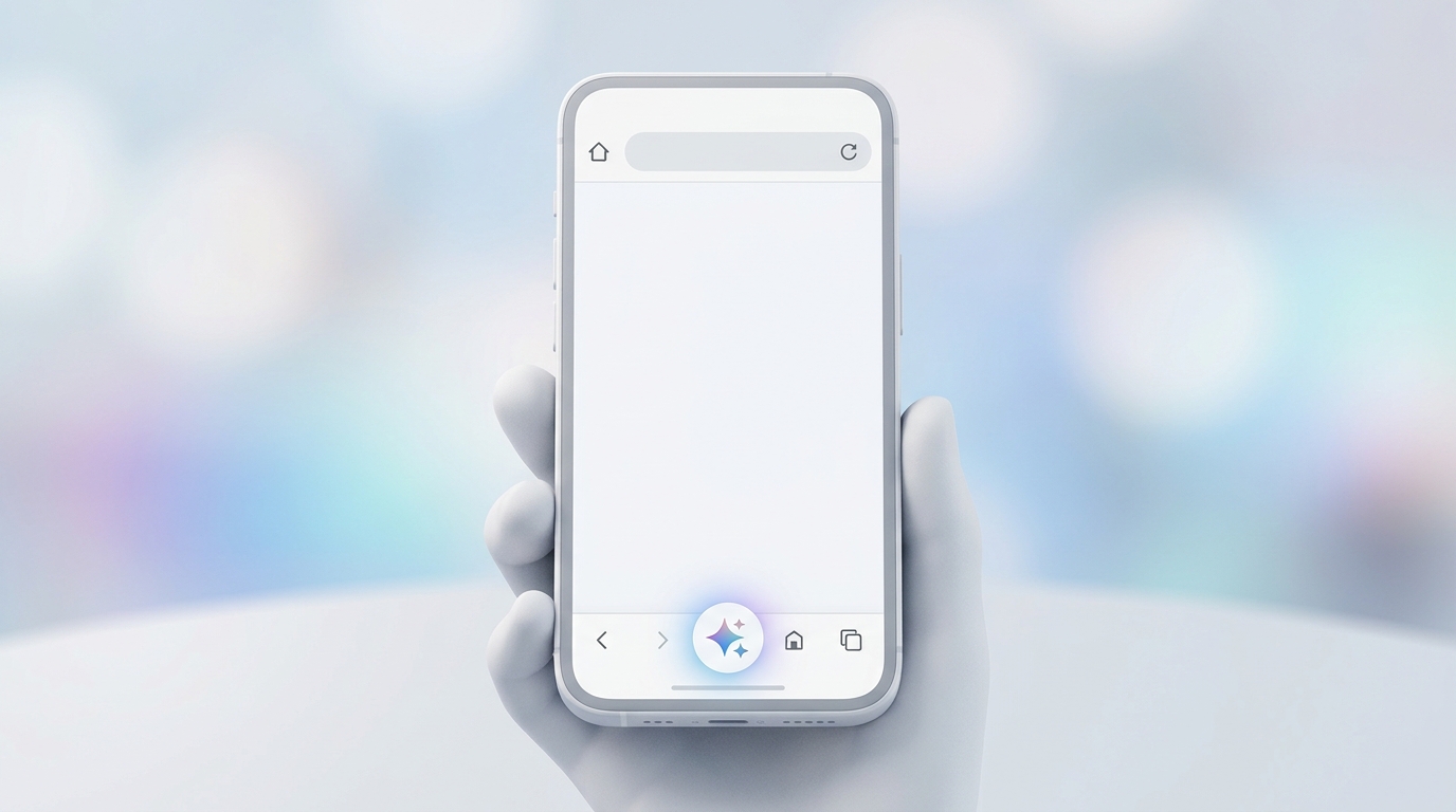 Chrome pentru Android introduce un nou buton Gemini