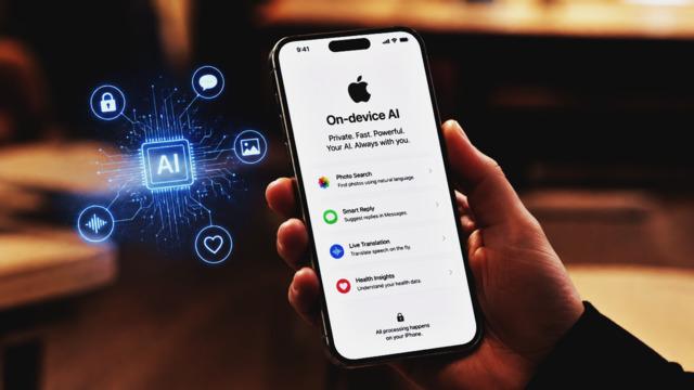 Primul model de inteligență artificială pentru iPhone a fost anunțat