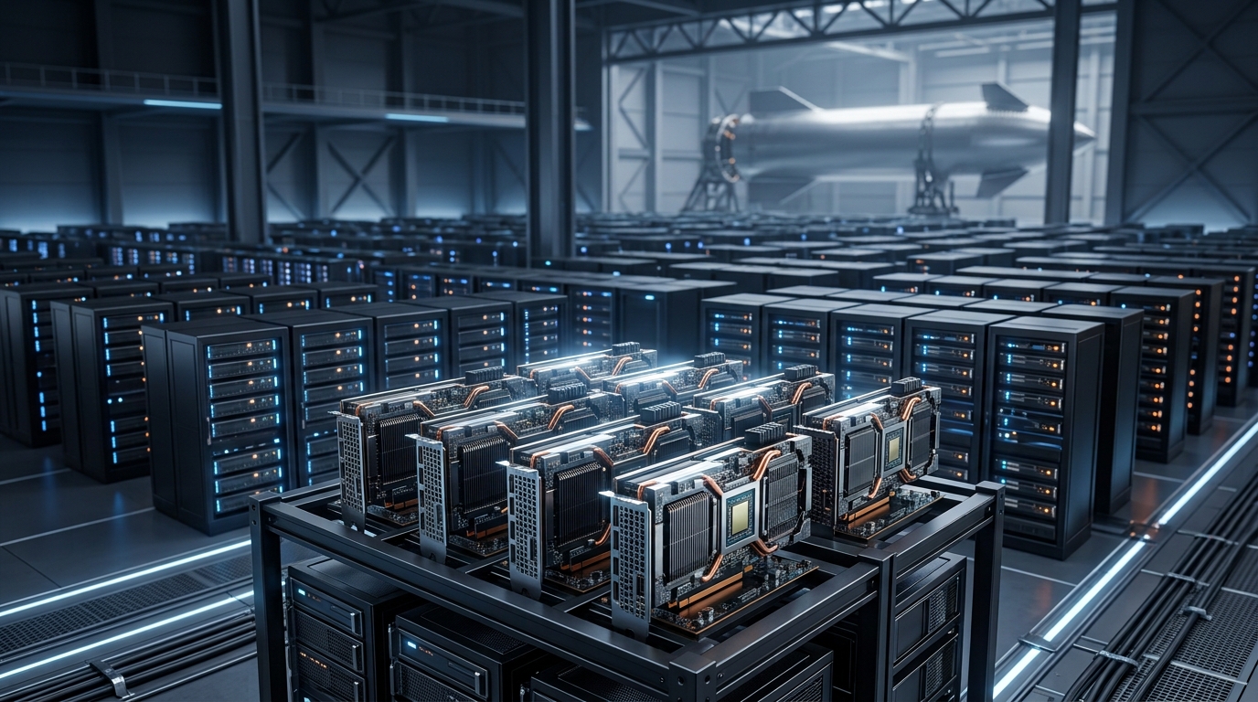 SpaceX achiziționează 1 milion de GPU Nvidia: 52 miliarde dolari investiți!