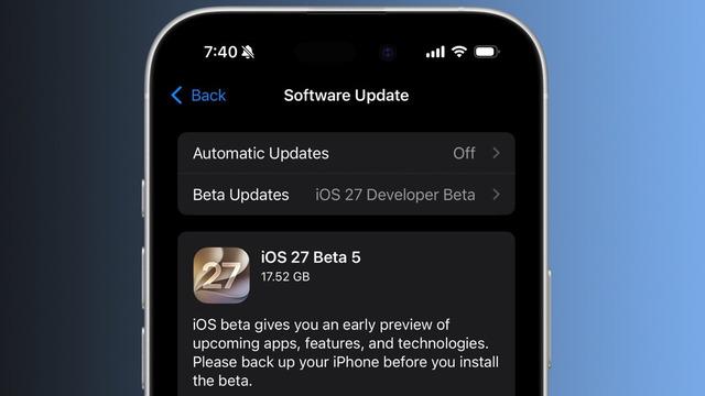 iOS 27 Beta 5 a fost lansat: Iată noile funcții pentru iPhone