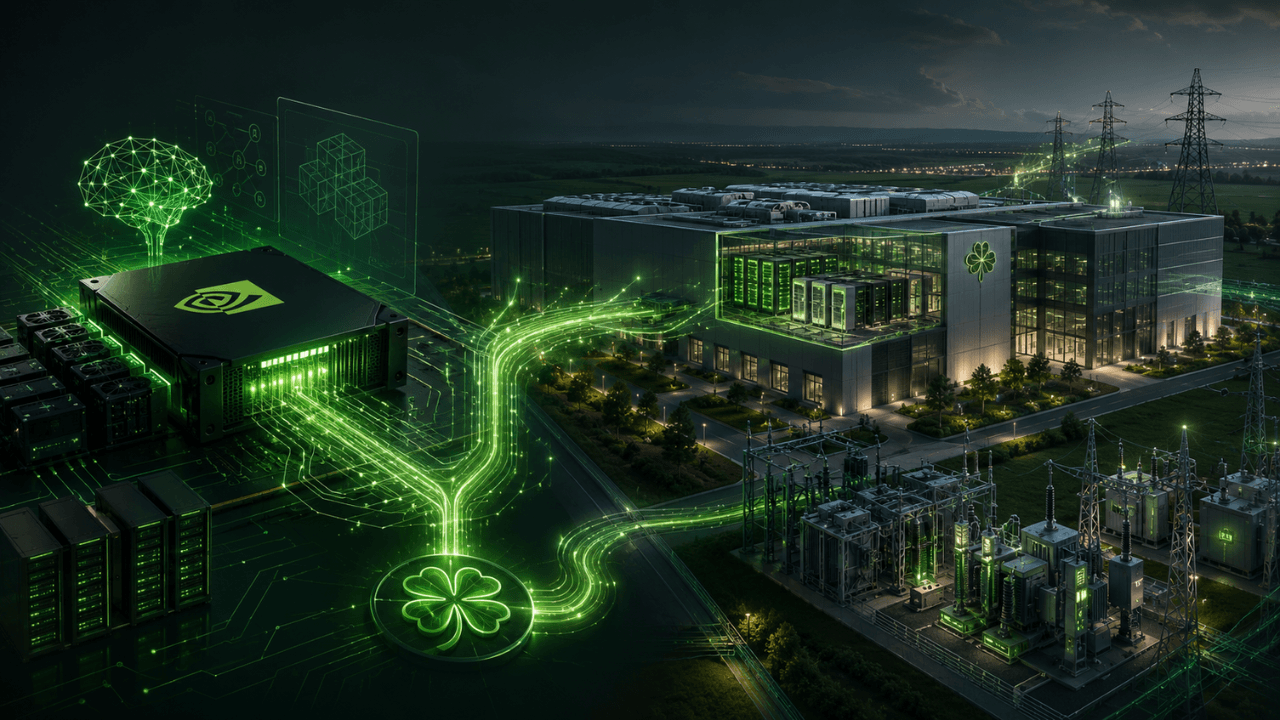 Nvidia investește în Cloverleaf Infrastructure pentru centre de date AI