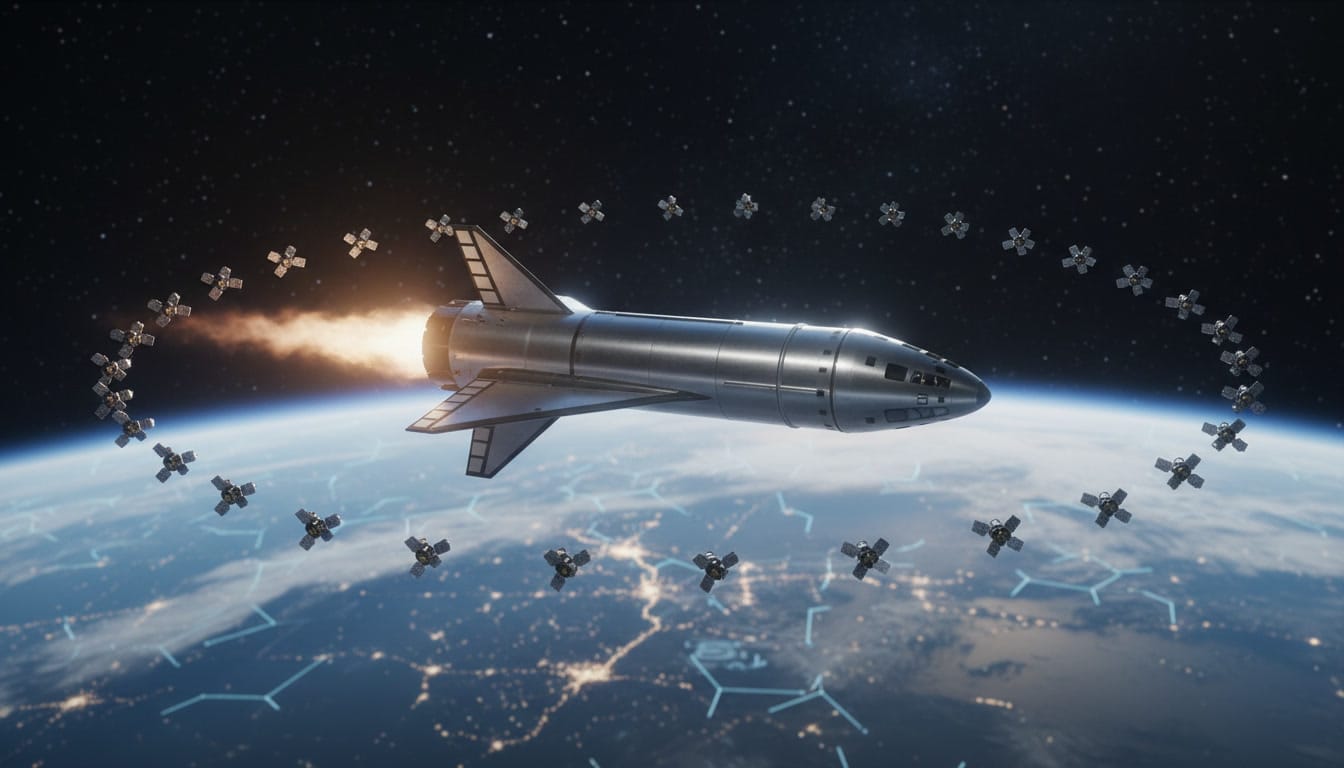 SpaceX Starship a realizat prima misiune orbitală cu succes